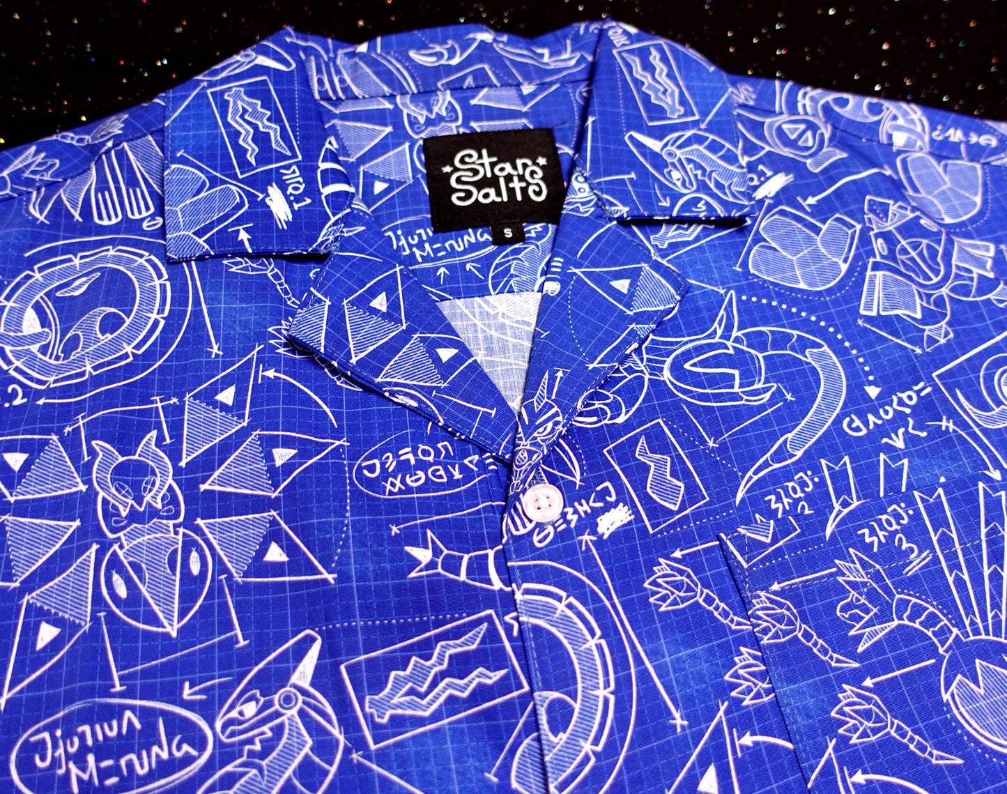 Paradox Blueprints Button Up Shirt