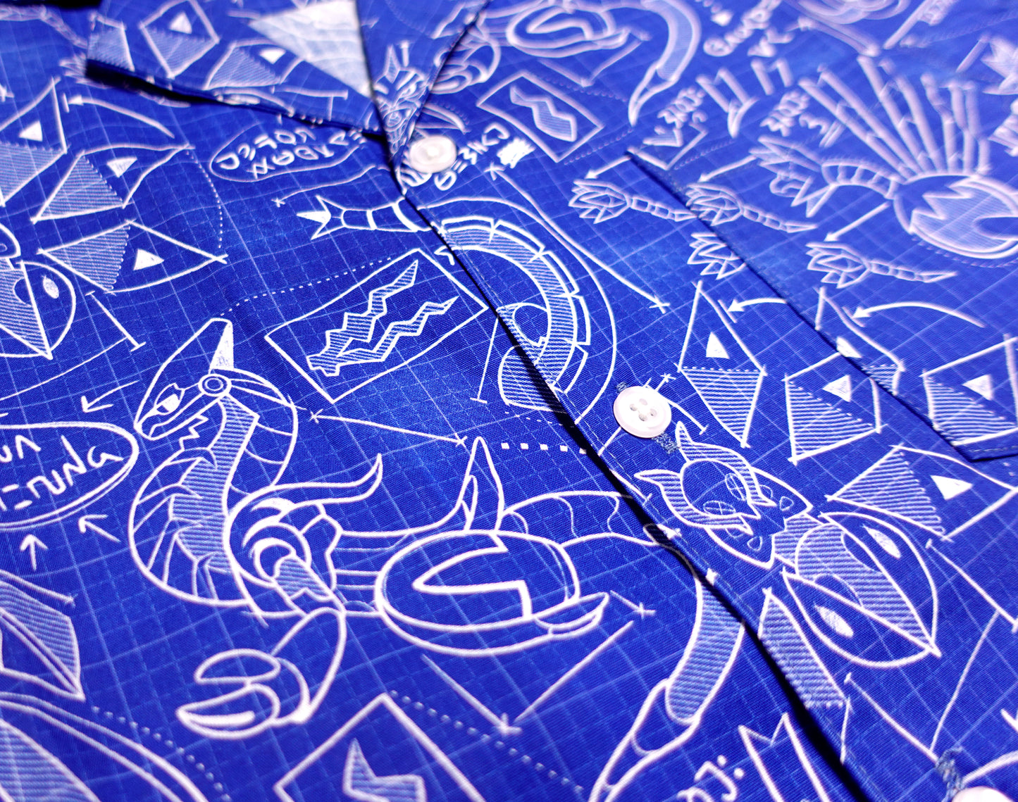 Paradox Blueprints Button Up Shirt