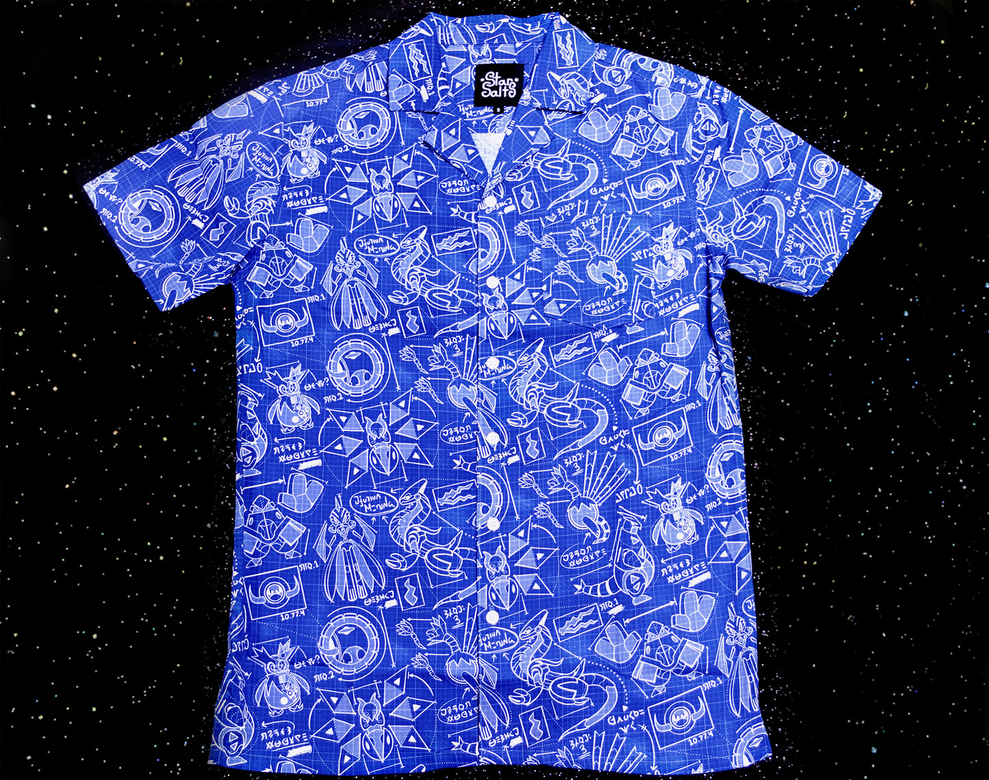 Paradox Blueprints Button Up Shirt