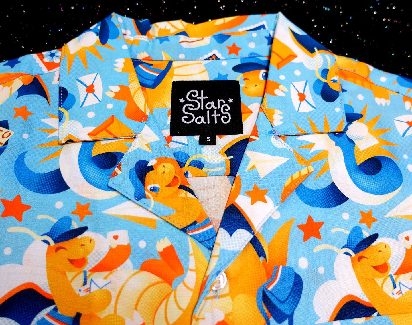 Dragonite Delivery Button Up Shirt