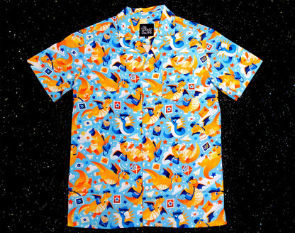 Dragonite Delivery Button Up Shirt