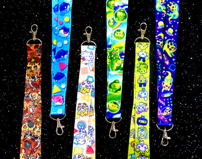 Alien Cat Lanyard