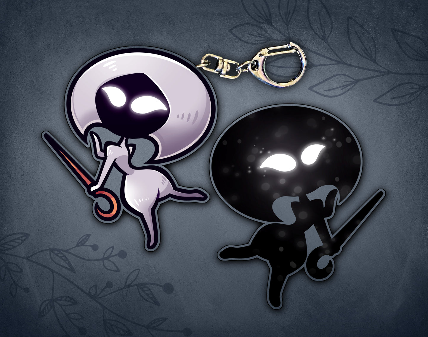 Lace 2.5" Acrylic Charm