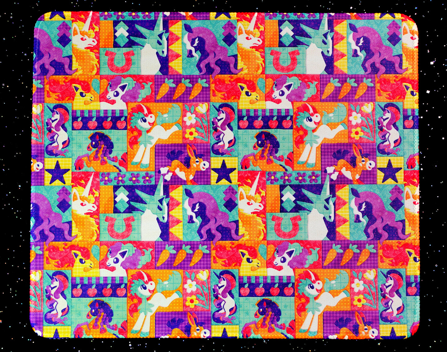 Patchwork Ponies Mousepad