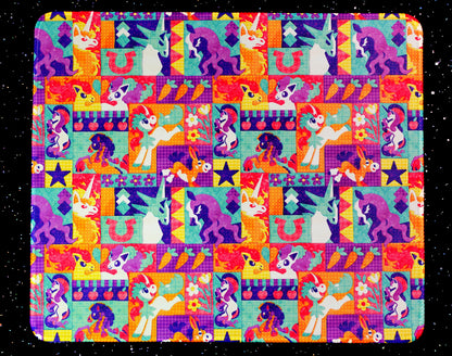 Patchwork Ponies Mousepad