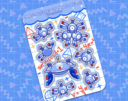 Magnificent Magnets Sticker Sheet