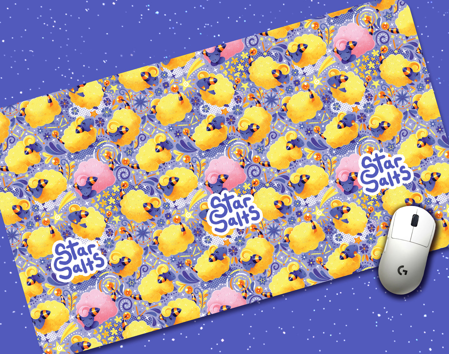 Mareep Meadows Jumbo Desk Mat