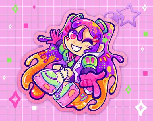 Poison-Type Miku 2.5" Acrylic Charm
