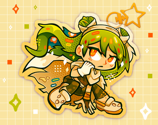 Ground-Type Miku 2.5" Acrylic Charm