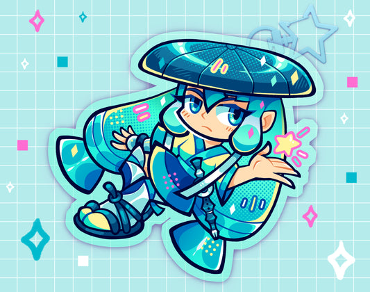 Steel-Type Miku 2.5" Acrylic Charm