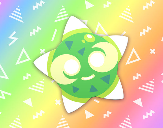 Minior (Green) Dyed Enamel Pin