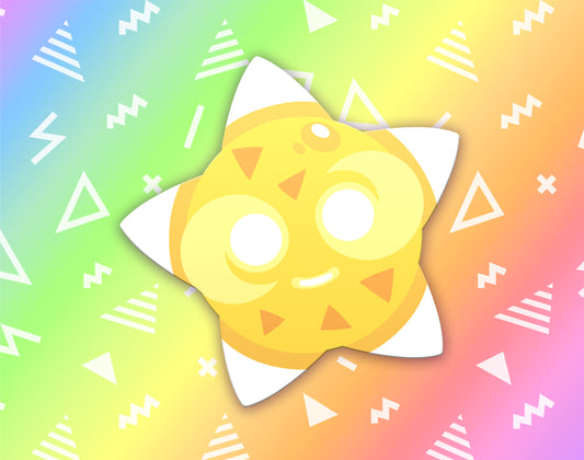 Minior (Yellow) Dyed Enamel Pin