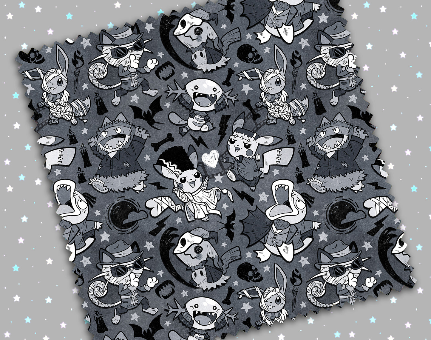Monster Mash Microfiber Cloth