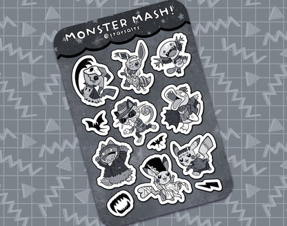 Monster Mash Sticker Sheet