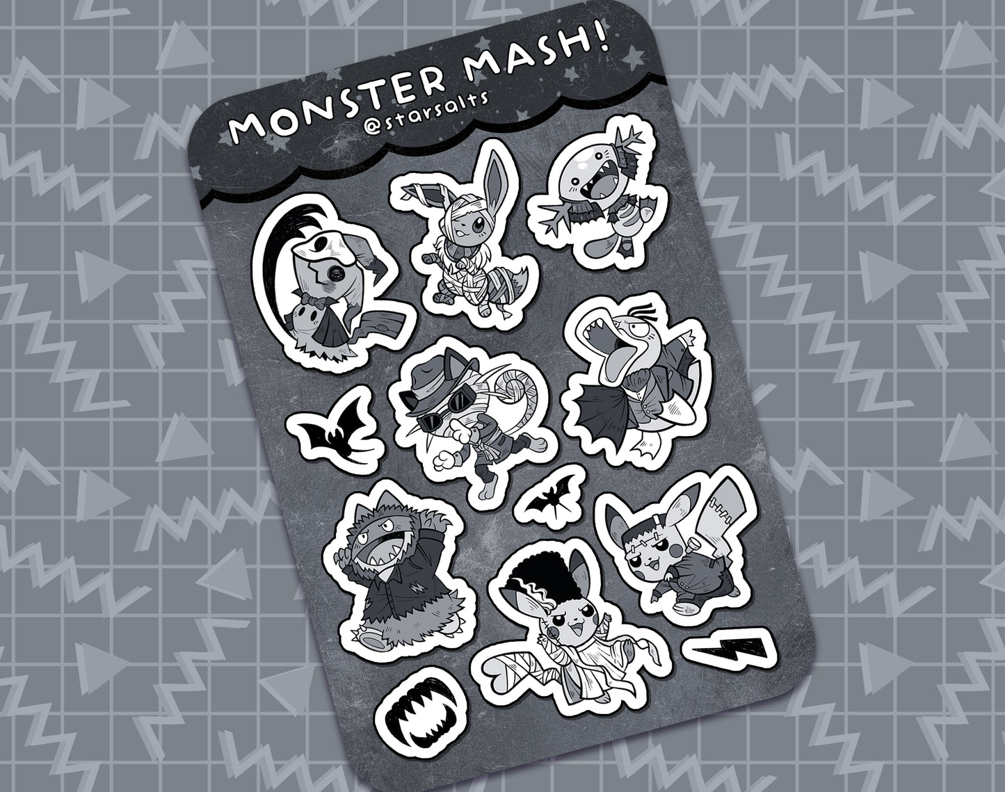 Monster Mash Sticker Sheet