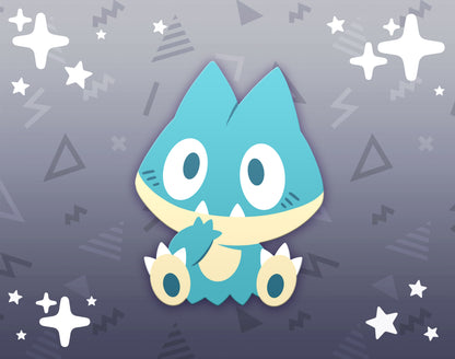 Munchlax Dyed Enamel Pin