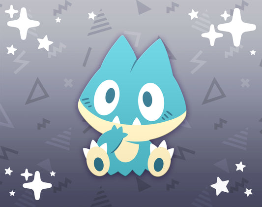 Munchlax Dyed Enamel Pin