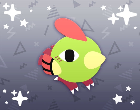 Natu Dyed Enamel Pin