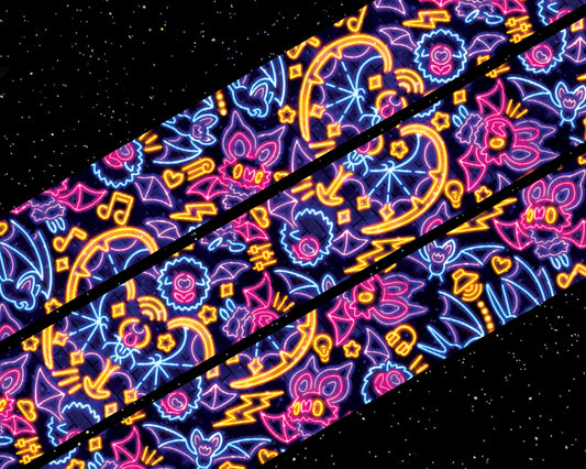 Neon Bats Lanyard