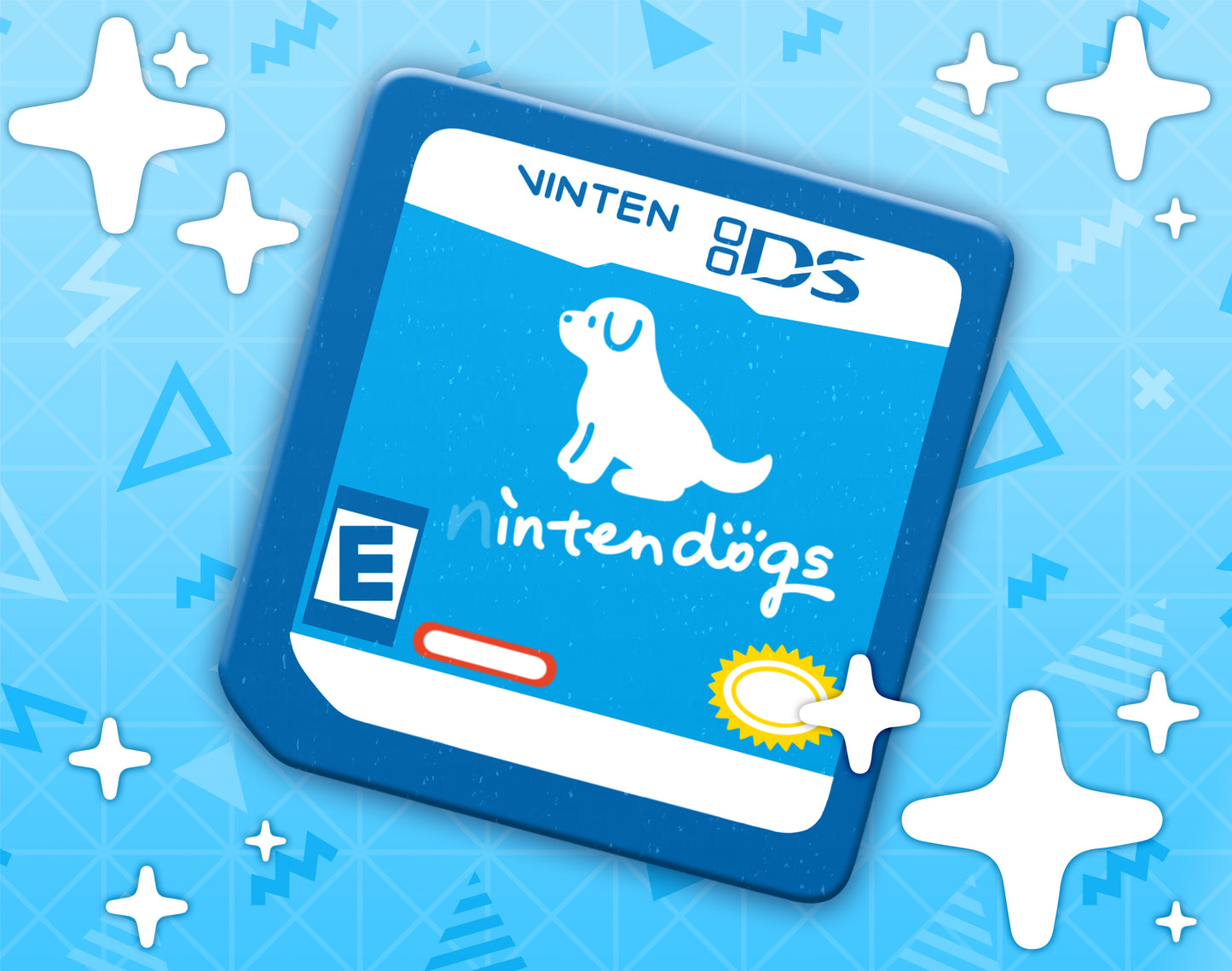 NIntendogs DS Dyed Enamel Pin