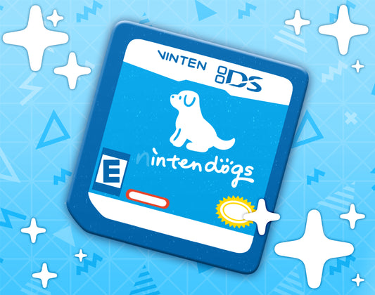 NIntendogs DS Dyed Enamel Pin