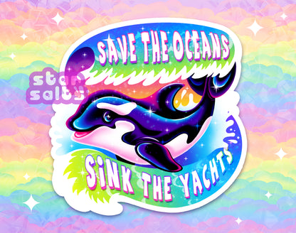 Save the Oceans Sticker
