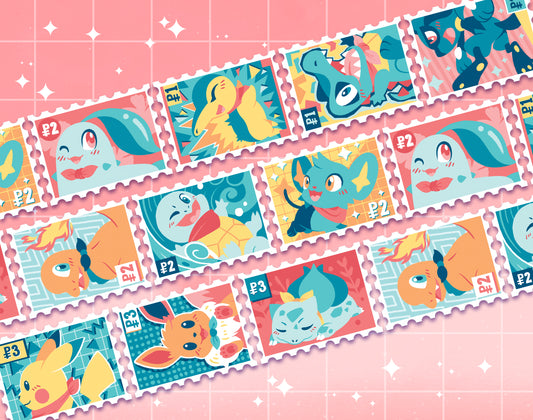 Mystery Dungeon Stamp Washi Tape