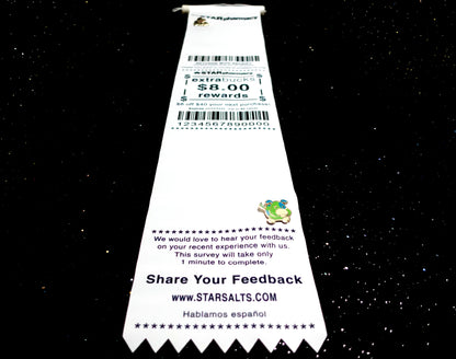 Incredibly Long Receipt Pin Banner