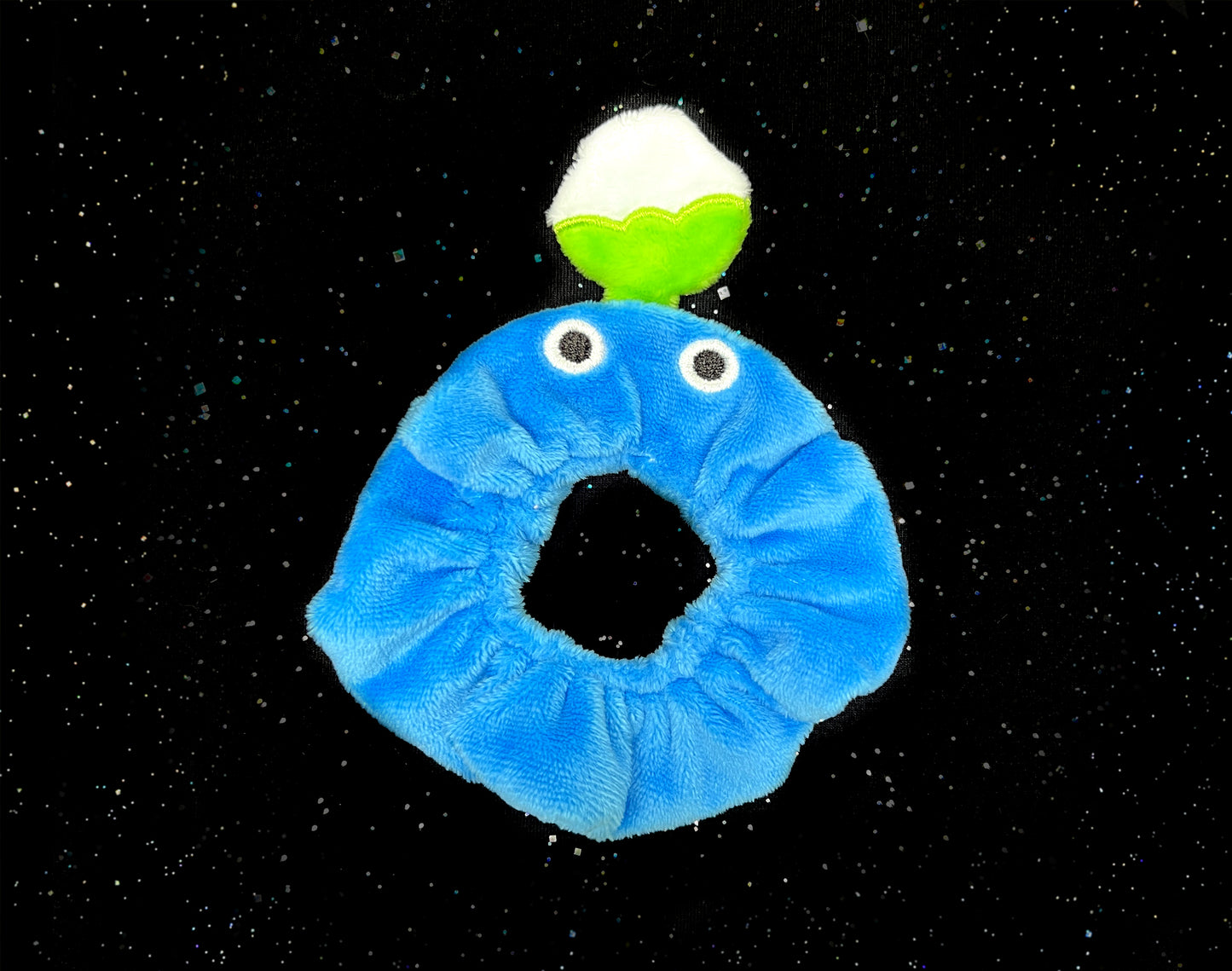 Blue Pikmin Plush Scrunchie