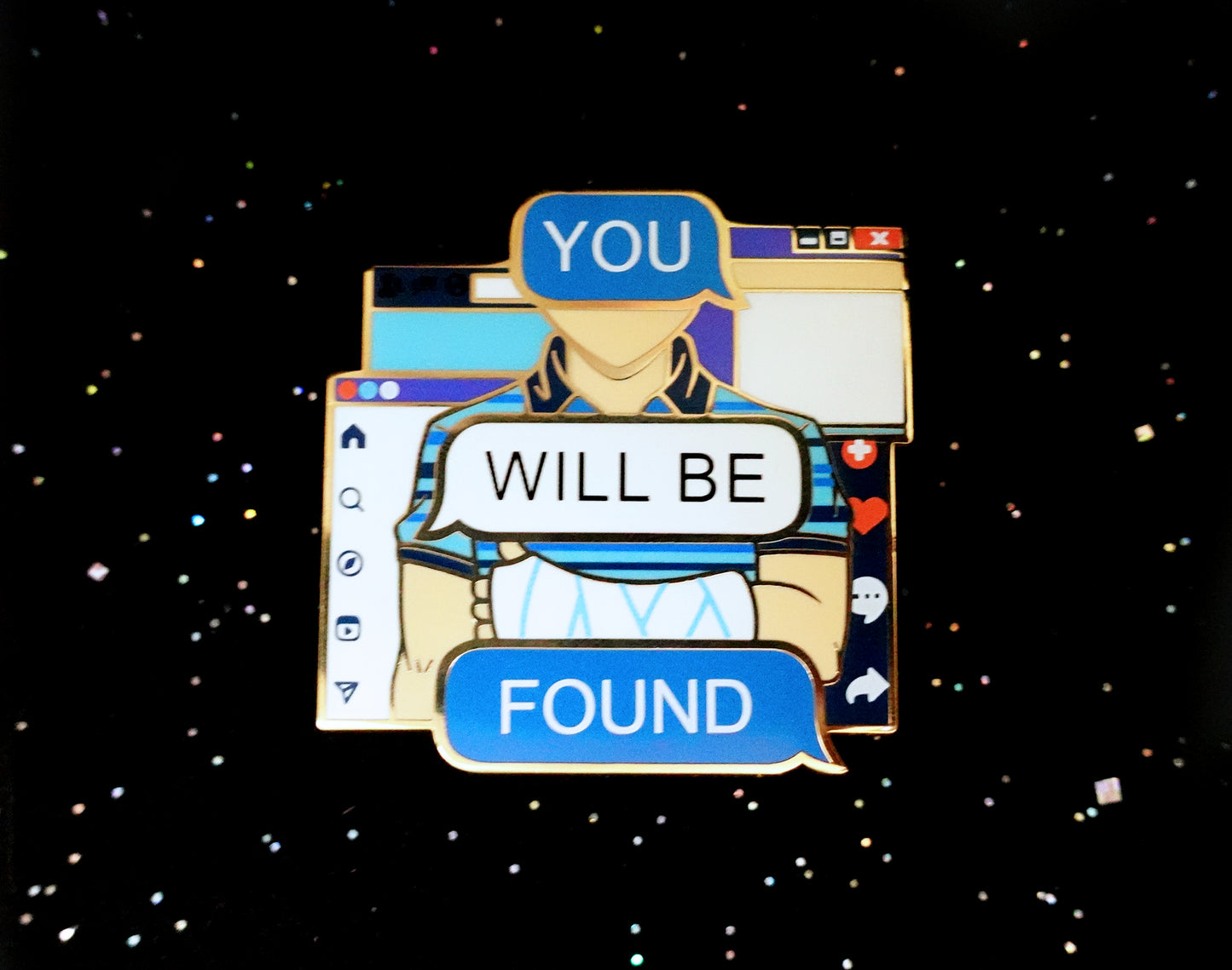 Dear Evan Hansen Enamel Pin
