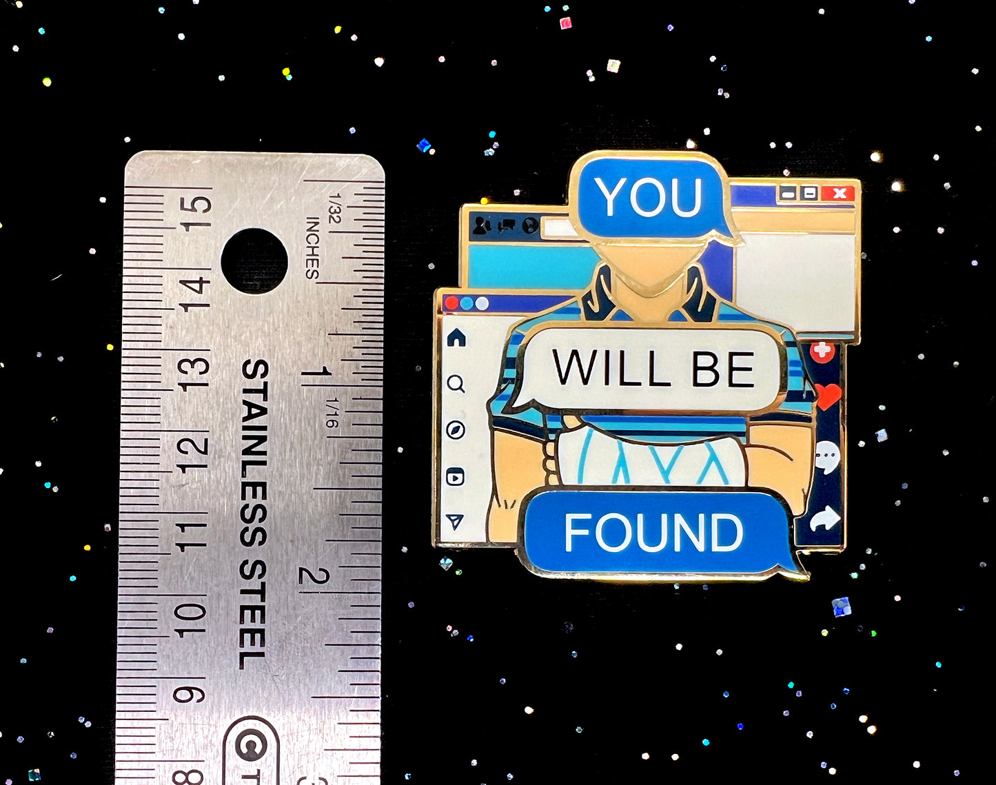 Dear Evan Hansen Enamel Pin