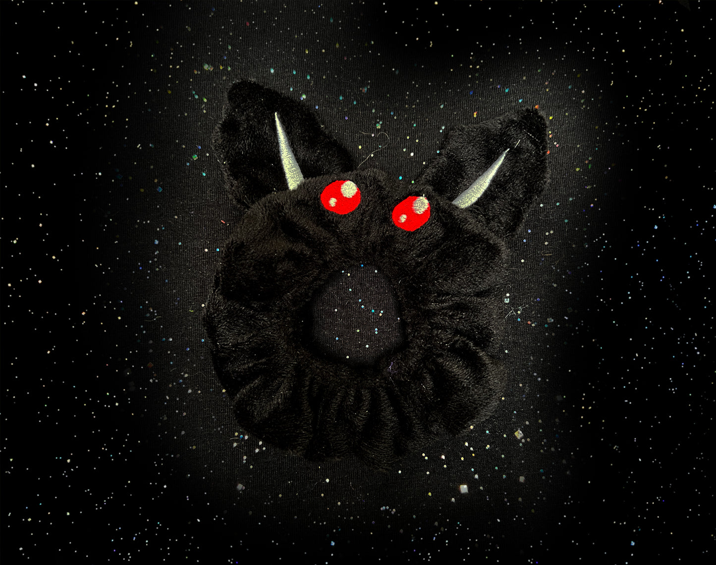 Mothman Plush Scrunchie