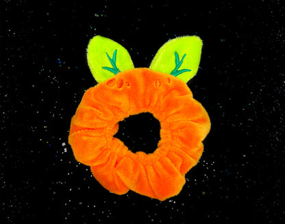 Orange Plush Scrunchie