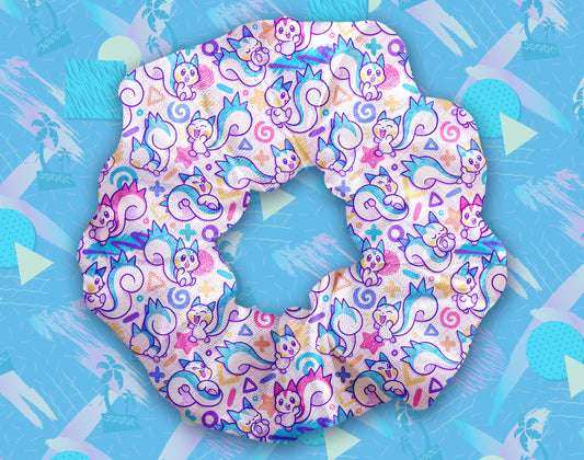Playful Pachirisu Scrunchie