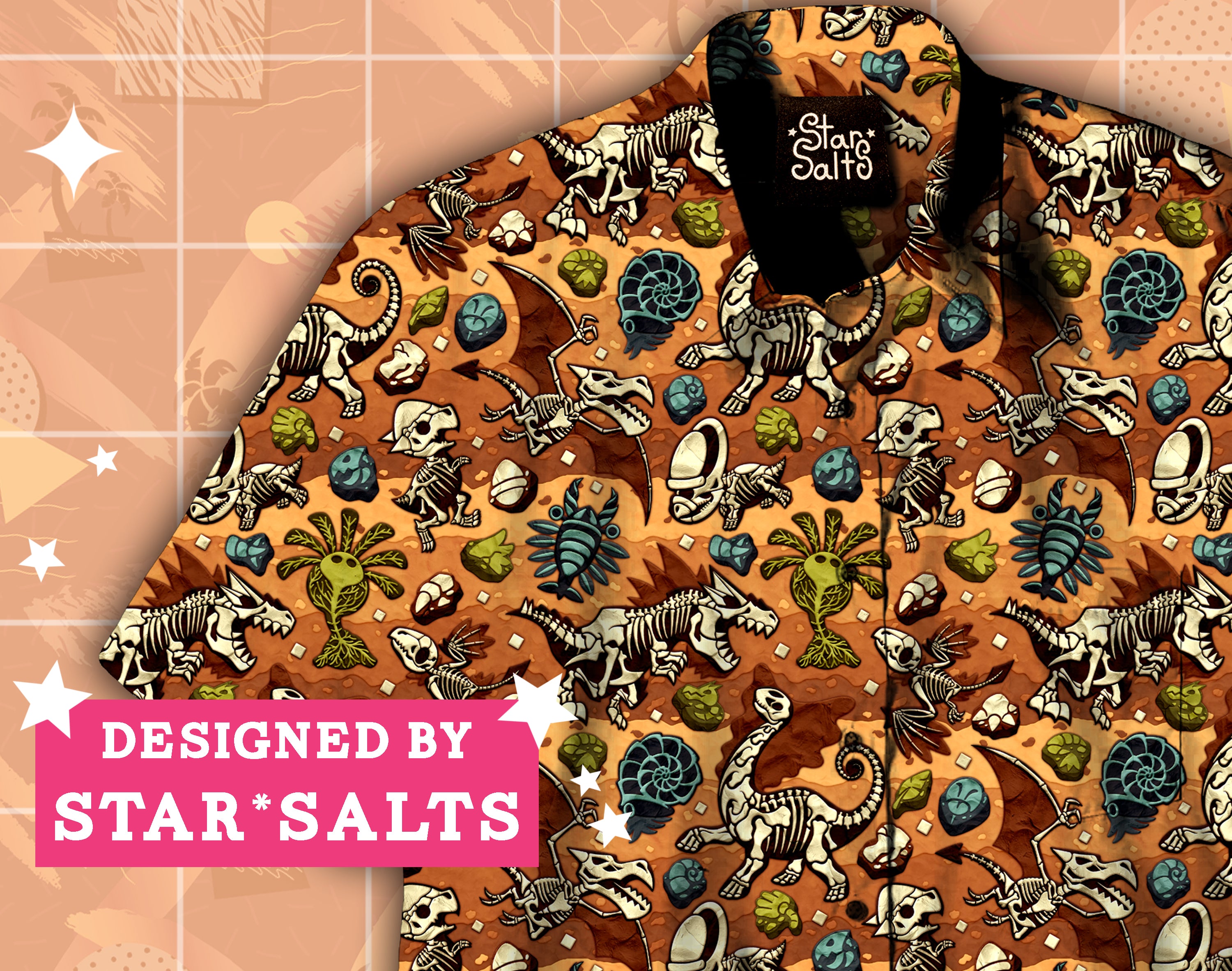 Paleo Pals Button Up Shirt