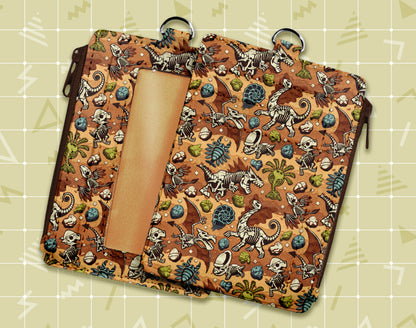 Paleo Pals ID Wallet + Lanyard