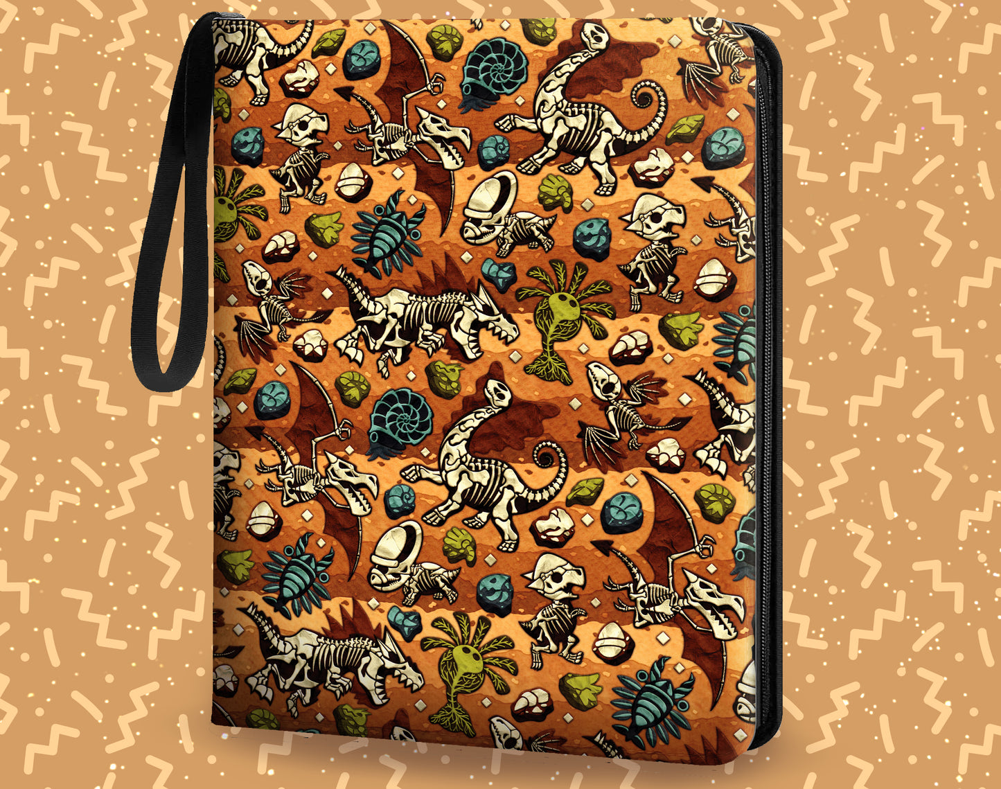 Paleo Pals 9-Pocket Trading Card Binder