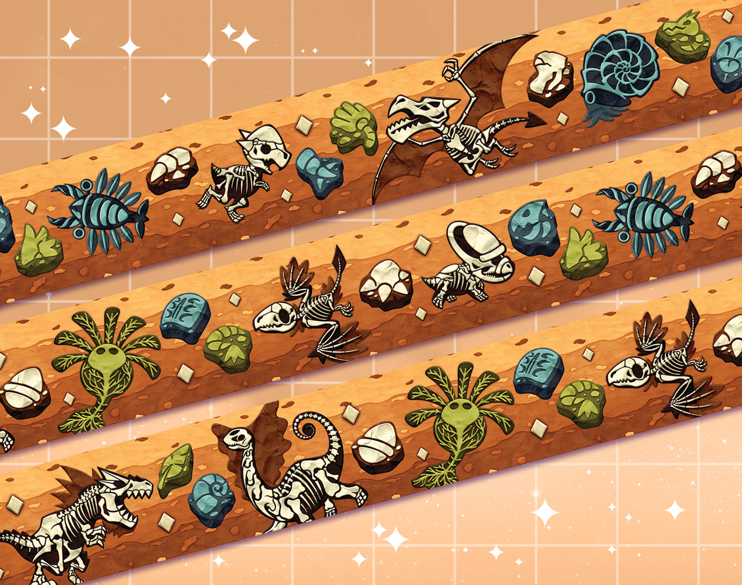 Paleo Pals Washi Tape