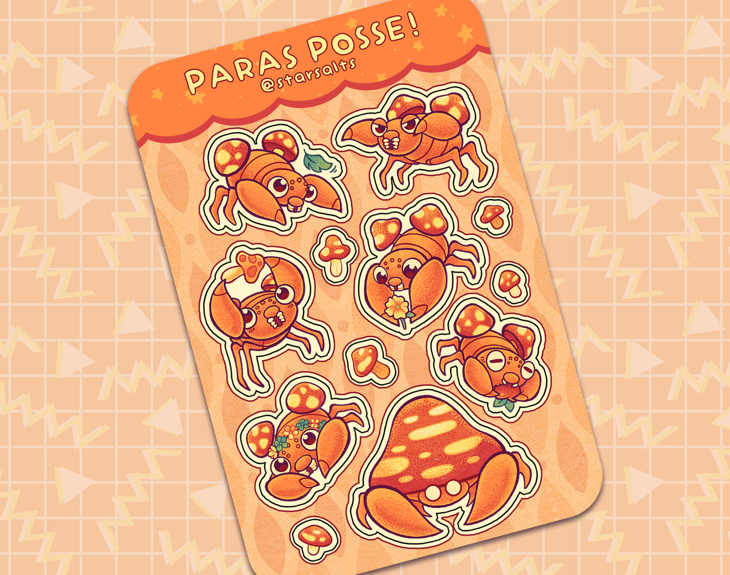 Paras Posse Sticker Sheet