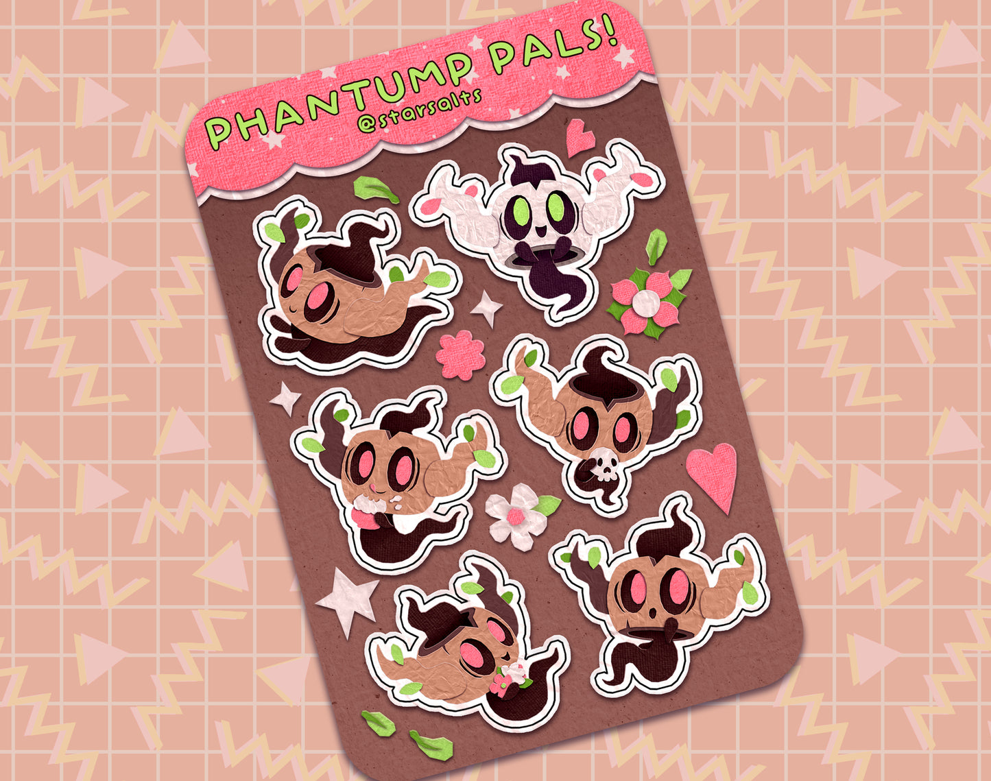 Phantump Pals Sticker Sheet