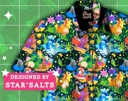 Pikmin Garden Button Up Shirt