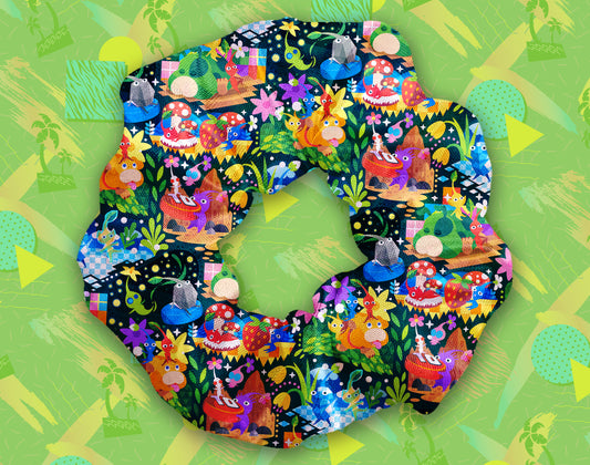 Pikmin Garden Scrunchie