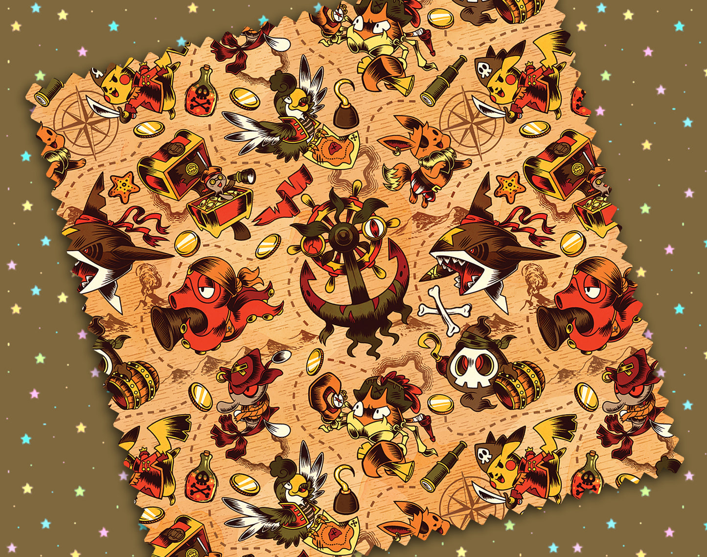 Poke'Pirates Microfiber Cloth