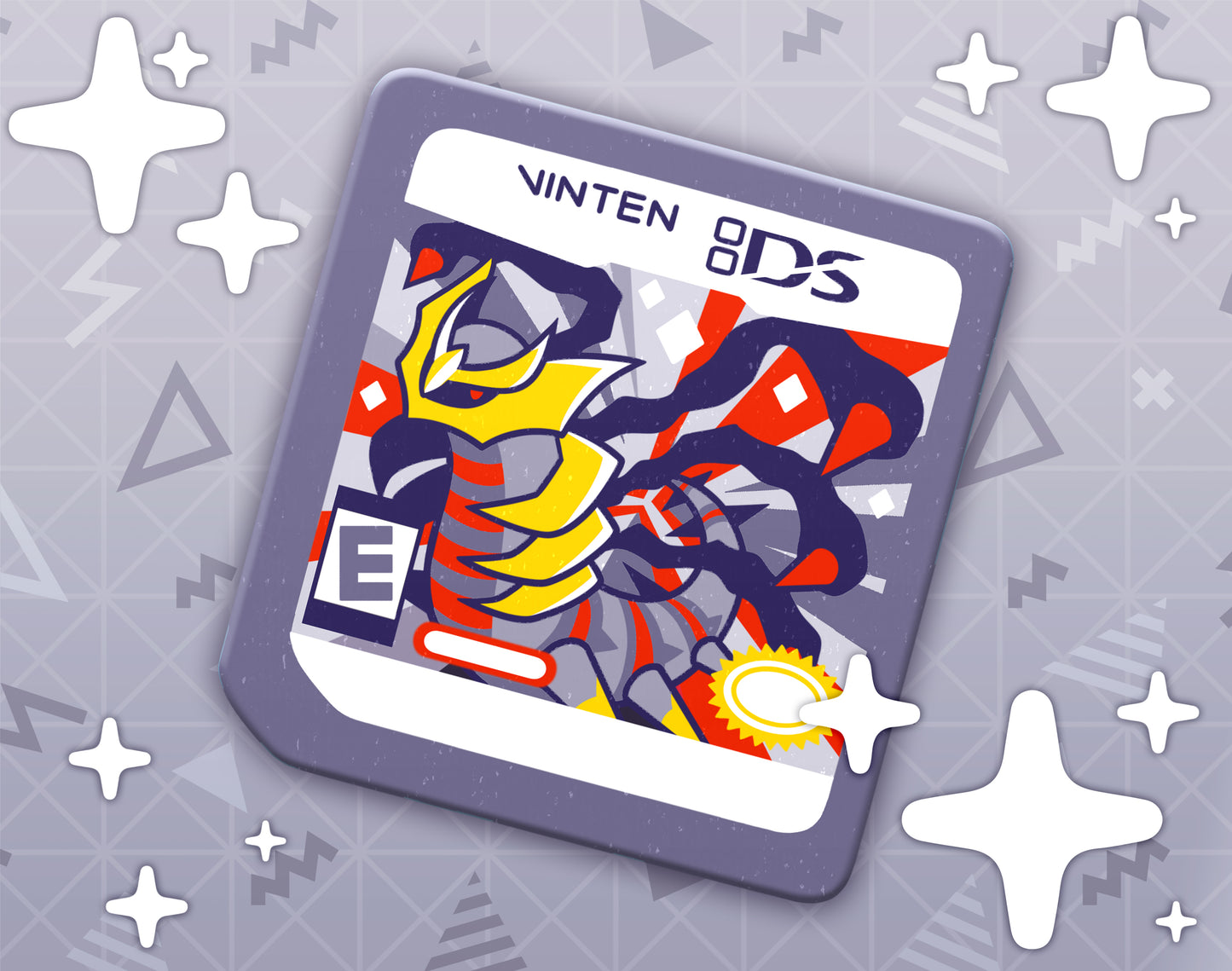 Platinum DS Dyed Enamel Pin