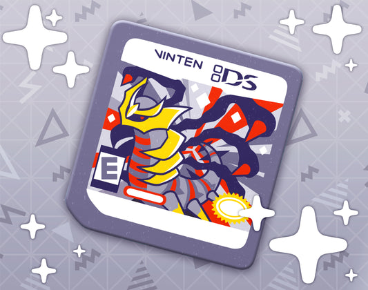 Platinum DS Dyed Enamel Pin