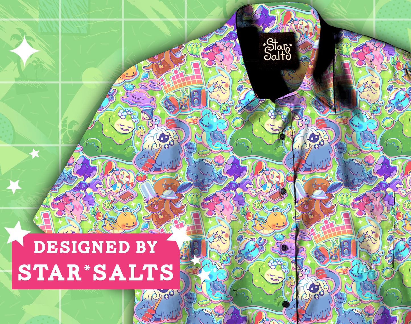 Pokopia Plains Button Up Shirt