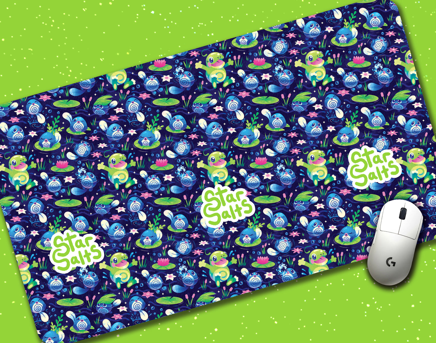 Poliwag Pond Jumbo Desk Mat