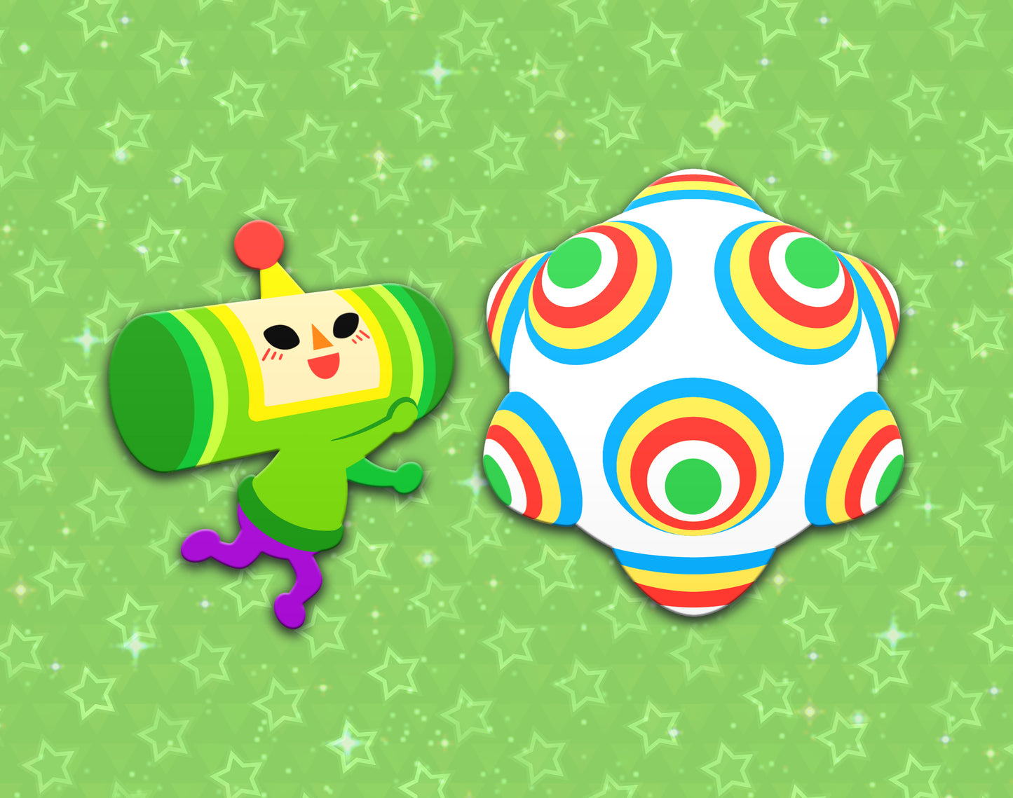 The Prince + Katamari Dyed Enamel Pin Set