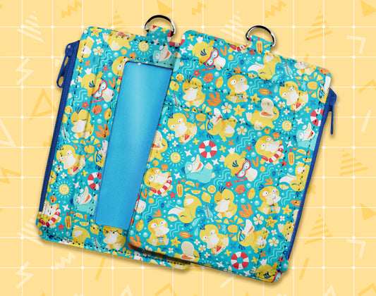 Psyduck Pool Party ID Wallet + Lanyard