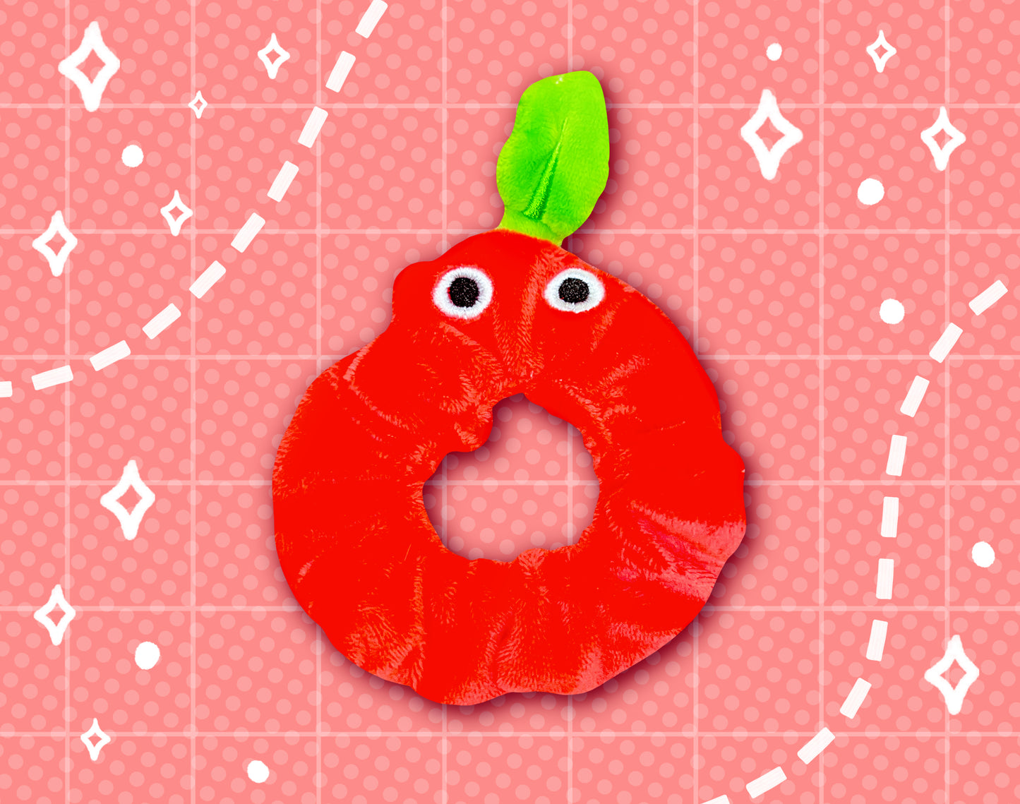 Red Pikmin Plush Scrunchie